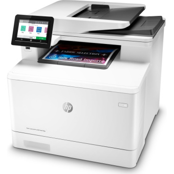 МФУ HP Color LaserJet Pro M479fdn (A4, цв., 27 стр/мин, факс, DADF, дуплекc, USB&LAN)