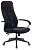 Кресло Бюрократ CH-608Fabric (ткань, мех. качания, крест. пластик, до 120 кг) Черный