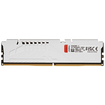 Модуль памяти DDR5 16Gb 6000MHz Kingston FURY Beast White