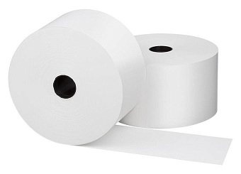 Чековая лента термобумага 80 мм (длина 80 м, втулка 12 мм, плотность 48 г/м2) Silwerhof