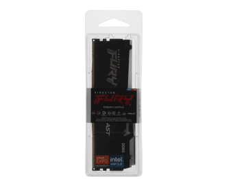 Модуль памяти DDR5 16Gb 5600MHz Kingston Fury Beast Black RGB EXPO CL36