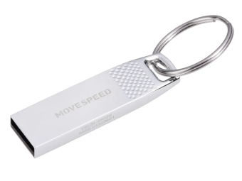 Флешка 32Gb Move Speed YSUSL USB2.0 серебро металл