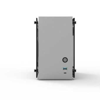 Корпус Zalman M2 Mini (Minitower, 1*USB-C, 1*USB3.0, mITX, SFX) Silver