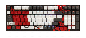 Клавиатура проводная A4Tech Bloody S98 Naraka BLMS Plus (маханика BLMS Red Plus, RGB) + 12 шт красных BLMS свитчей