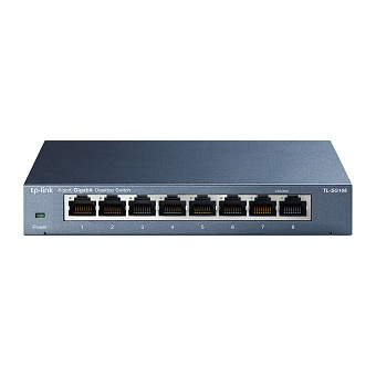 Коммутатор 8 port TP-Link TL-SG108 1000 Мбит/сек