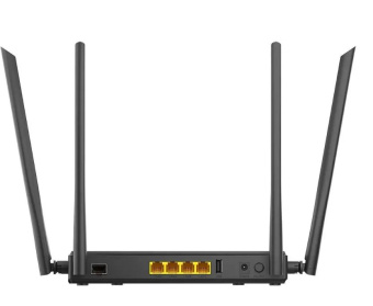 Wi-Fi роутер D-Link DIR-825 AC1200 5 ГГц 1000 Мбит/с USB, SFP, черный