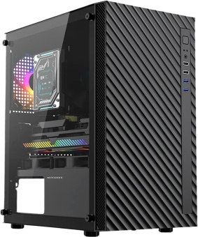 Корпус Accord ACC-508 USB3.0 mATX чёрный