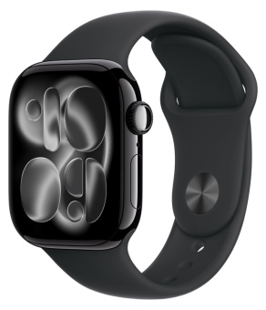 Смарт-часы Apple Watch Series 11 42mm Aluminum Band Jet Black (черный)