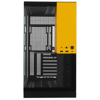Корпус Geometric Future Model 5 ATX чёрный/желтый