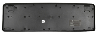 Клавиатура проводная Oklick 130M желтые буквы кириллицы) Black