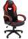 Кресло Chairman Game 16 (экокожа, механизм качания) Черно-красный
