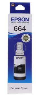 Картридж струйный EPSON T6644 для Epson L100/110/200/210, жёлтый