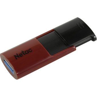 Флешка 64Gb Netac U182 USB3.0 выдвижной, чёрный