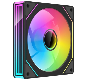 Вентилятор для корпуса 120mm XASTRA FM120B ARGB Single pack Black