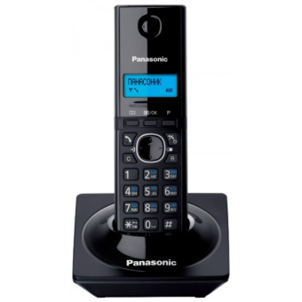 Радиотелефон Panasonic DECT KX-TG 1711 RUB (АОН, черный)
