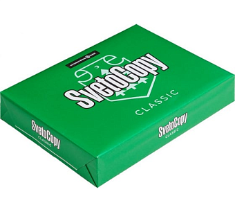 Офисная бумага A4 Svetocopy Classic [A4] 80г/м2 500л. ISO 96%