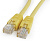 Кабель патч-корд .Patch cord кат.5e  0.25м, Cablexpert, многожильный, желтый