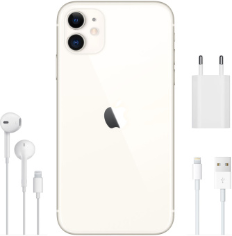 Смартфон Apple iPhone 11 128Gb White (без RuStore)