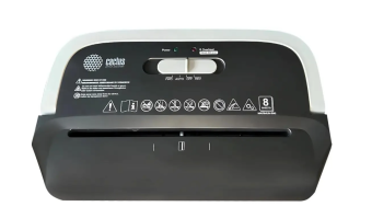 Уничтожитель бумаги Cactus CS-SH-C2 секр.P-4, фрагменты 8лист. 13лтр. черный