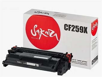 Картридж лазерный Sakura  SACF259X-NOC (CF259X) №59X для HP LJM404, MFP M428,  (без чипа, без гарантии