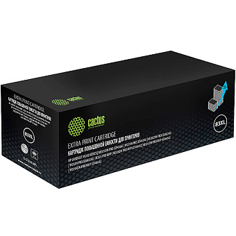 Картридж лазерный Cactus CS-CF283XL-MPS для HP, 3000 стр. черный