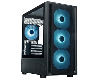 Корпус XASTRA A411M ARGB mATX чёрный