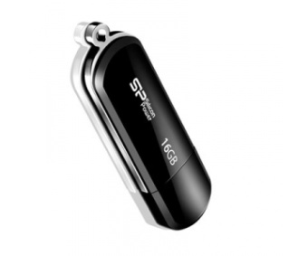 Флешка 64Gb Silicon Power LuxMini 322 USB black