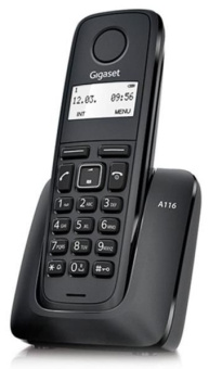 Радиотелефон Gigaset DECT A116 (АОН, черный)
