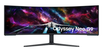 Монитор 57" Samsung Odyssey Neo G9 (VA 7680x2160 1ms 240Hz HDMI DP) черный