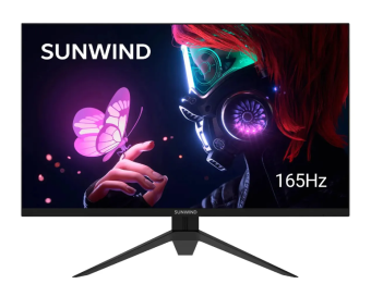 Монитор 27" SunWind SUN-M27BG130 (VA 2560x1440 3ms 165Hz DP HDMI) Black