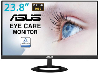 Монитор 23.8" Asus VZ249HE (IPS,  ASUS Eye Care, 1920x1080, 5ms, 60Гц, VGA, HDMI) Black