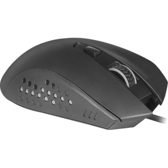 Мышь проводная Redragon GAINER (1000-3200 dpi доп. боковые кнопки эргономичная подсветка) USB