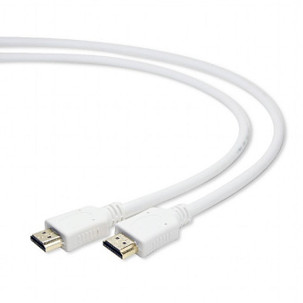 Кабель соединительный HDMI (m) < - > HDMI (m)  3.0м, ver 2.0, Cablexpert, белый