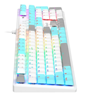 Клавиатура проводная A4Tech Bloody S510R White