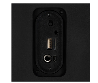 Аудиосистема Hyundai H-MC1230 18W FM USB BT microSD черный