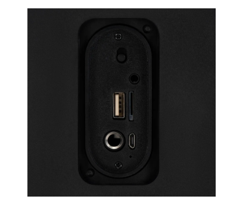 Аудиосистема Hyundai H-MC1230 18W FM USB BT microSD черный