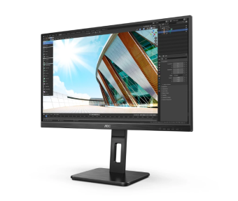 Монитор 27" AOC 27P2Q (IPS 1920x1080 4ms 75Hz DP HDMI DVI VGA USB Speakers) черный