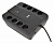 ИБП Powercom Spider  SPD-450N 450 ВА (8 х Euro розеток: 4 с резервным питанием, 4 с фильтрацией)