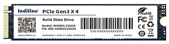 Накопитель SSD M.2 .256Gb Indilinx 4XN80S (PCI-E 3.0 x4, 2300/1200 Мбайт/сек)