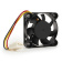 Вентилятор для корпуса 40mm Gembird D40BM-12A (3pin, 40x40x10мм, 30дБ, 4000об/мин, подшипник)