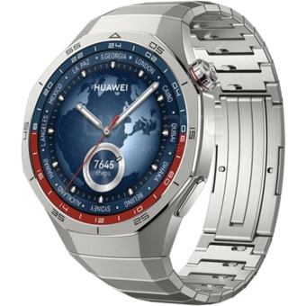 Смарт-часы Huawei Watch GT 5 Pro Titanium Strap (серебристый)