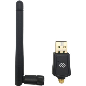 Сетевая карта USB2.0 Digma DWA-AC600E AC600, 1 антенна