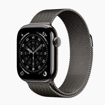 Смарт-часы Apple Watch Series 11 42mm Titanium Milanese Loop Slate (графитовый)