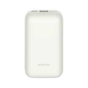 Внешний аккумулятор 10000 mAh_ Xiaomi 33W Power Bank Pocket Edition Pro, слоновая кость