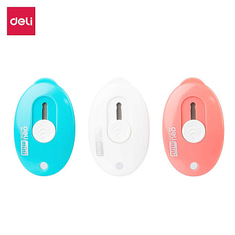 Нож Deli E2050 mini сталь ассорти блистер