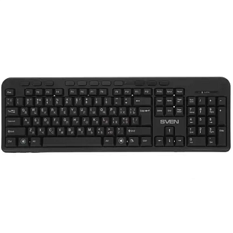 Комплект беспроводной (клавиатура+мышь) SVEN KB-C3200W USB Wireless черный