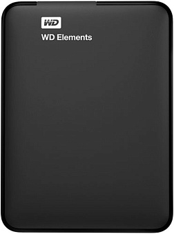 Внешний жесткий диск 2Tb WD Elements Portable 2.5" USB3.0 черный