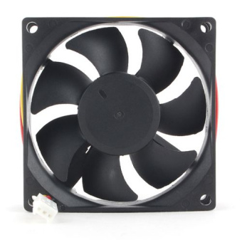 Вентилятор для корпуса 80mm Gembird D8025HM-3 (3-pin, 80x80x25мм, 30дБ, 3000об/мин, подшипник)