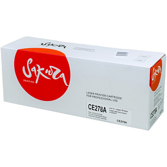 Картридж лазерный Sakura  SACE278A (CE278A) для HP Laser Pro P1560,1636,1566,1600,1606, черный