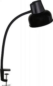 Светильник ТрансВит БЕТА-СШ, E27, 60Вт, на струбцине, металл+пластик, черный